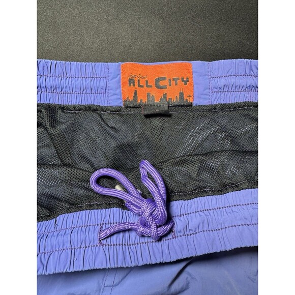 Just Don All City Shooting Shorts Liner Blue Mens Large GUC - Picture 5 of 10